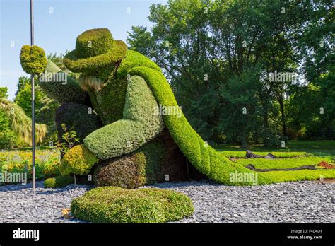 Canada, Montreal, Jardin Botanique (Botanical Garden), Mosaicultures ...