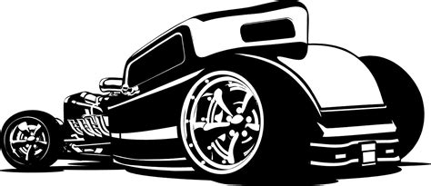 hot rod silhouette clipart 10 free Cliparts | Download images on ...