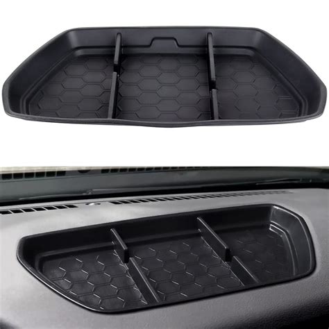 Buy JoaSinc Center Console Dash Organizer 2023 Frontier Truck Dashboard Table Tray Storage Box ...