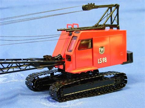 Buffalo Road Imports. Link-Belt LS-98 Crawler Crane CONSTRUCTION CRAWLER CRANE Brass model ...