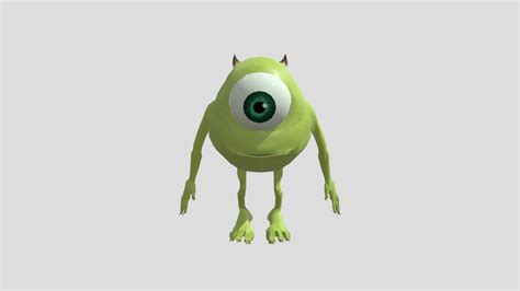 Mike Wazowski - Download Free 3D model by AndreaNino [0e8fd6f] - Sketchfab