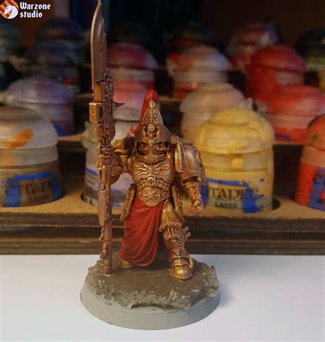 How to paint a Custodes army in one evening