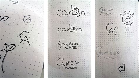 Carbon Aware Logo Design on Behance