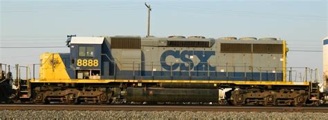 CSX 8888-"Crazy Eights" - WVNC Rails