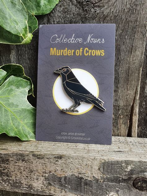 Collective Nouns Murder of Crows 2020 G2 - Etsy