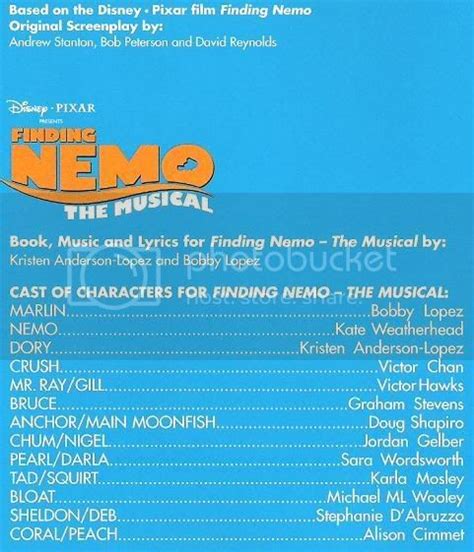 Finding Nemo The Musical Soundtrack on iTunes!!! | Magic Music