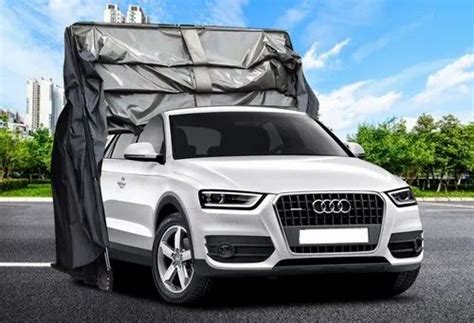 Polyester Water Resistant Sedan Car Cover Folding Car Cover For SUV ...