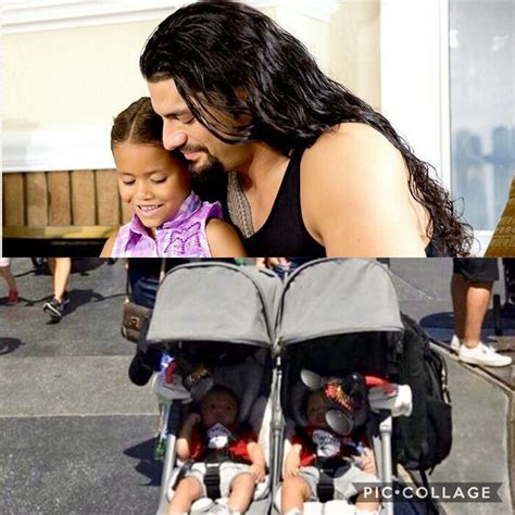 Roman Reigns and his kids | Roman reigns wife, Roman reigns daughter, Roman reigns shield