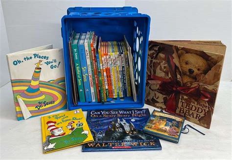 (30) Children's Books, many Dr. Seuss, most new, some used, nice and clean - Albrecht Auction ...