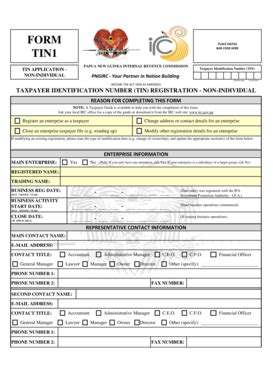 Irc Tin 2 Form PDF Download | airSlate SignNow