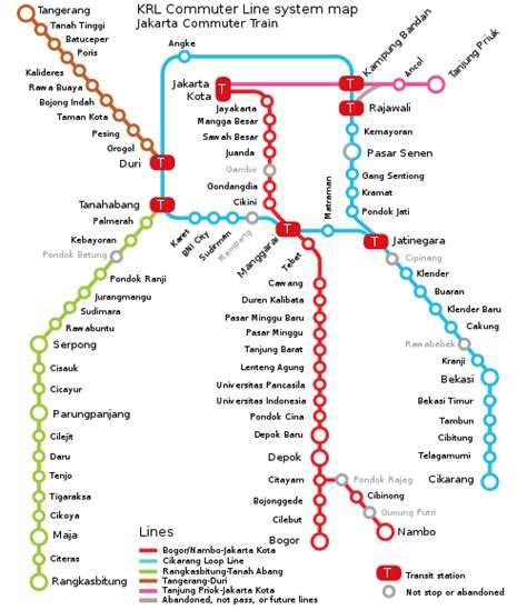 Rute Commuter Line Bekasi Cakung