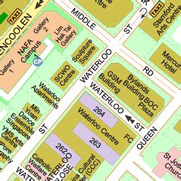 Singapore Street Map Street Map, Waterloo, City Hall, Raffle, Arcade ...