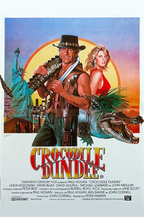 Crocodile Dundee (1986) - Posters — The Movie Database (TMDB)