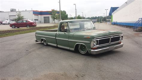 1970 Ford f-100 subframe lowered