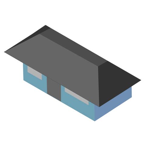 Isometric Small Home 17051851 PNG