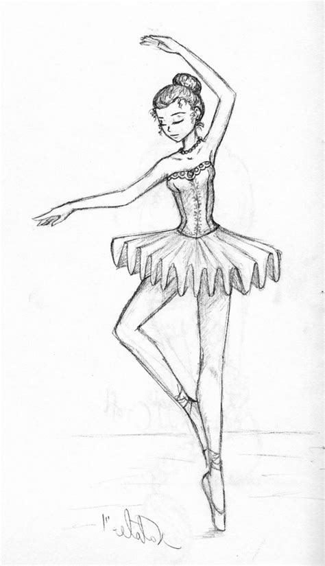 Degas Ballerina Drawing at PaintingValley.com | Explore collection of ...