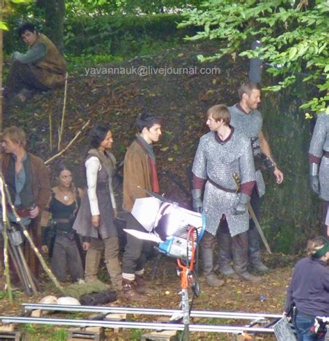 Merlin behind the scenes | Merlin fandom, Merlin, Merlin series