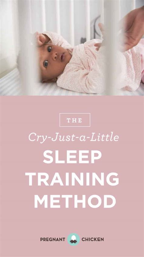 The Cry-Just-A-Little Sleep Training Method