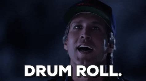 Christmas Vacation Drum Roll GIF | GIFDB.com