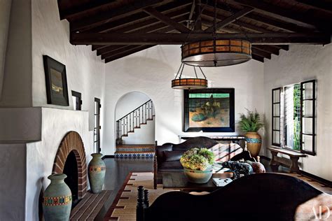 Take a Peek Inside 25 Living Rooms in Actors’ Homes | Spanish revival home, Spanish colonial ...