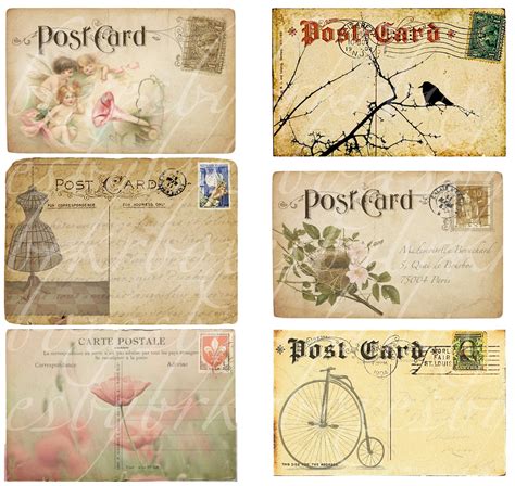 Printable Post Cards