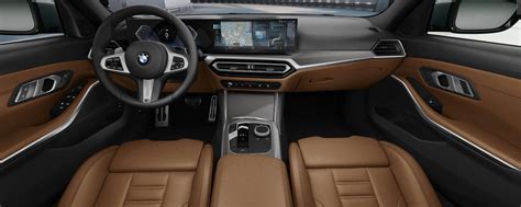 √2023 BMW 3 Series M Sport Has Classy Interior With Cognac Leather ...