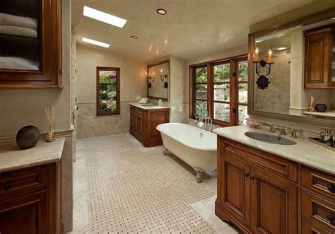 25 Craftsman Style Bathroom Designs (Vanity, Tile & Lighting ...