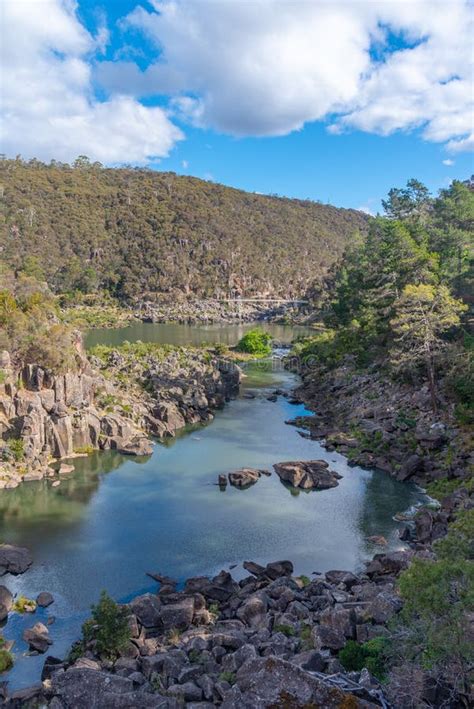 Cataract Gorge Reserve at Launceston in Tasmania, Australia Stock Image ...