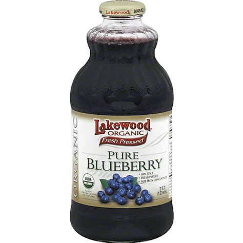 Lakewood Organic Juice, Blueberry, Pure | Shop | Superlo Foods