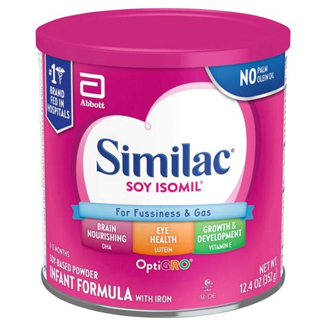 Save on Similac Soy Isomil For Fussiness & Gas Powder Infant Formula with Iron Order Online ...