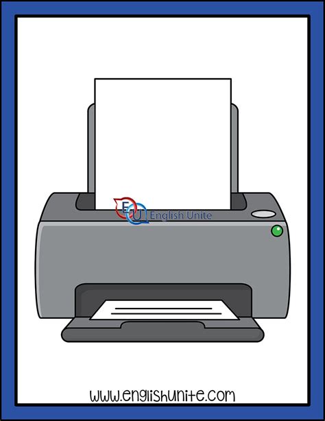 English Unite - Computer Vocabulary - Printer