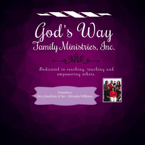 God's Way Family Ministries, Inc