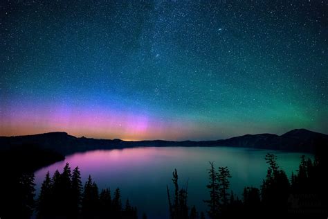 Crater Lake Aurora... | Made it up to Crater Lake last night… | Flickr