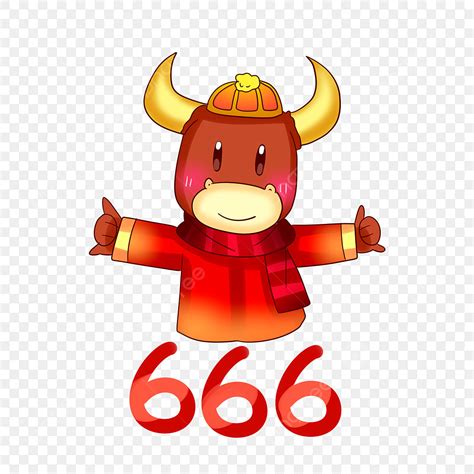 Ox 666 이모 지 팩의 해 일러스트, 새해, 중국의 설날, 황소의 해 PNG 일러스트 및 PSD 이미지 무료 다운로드 ...