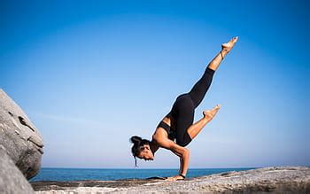 woman, yoga, pose, female, person, exercise, healthy, fitness, balance ...