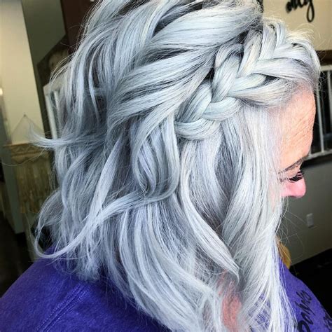 30 Icy Blue Hair Color Ideas That Will Make You Feel Cool | Icy blue hair, Silver blue hair ...