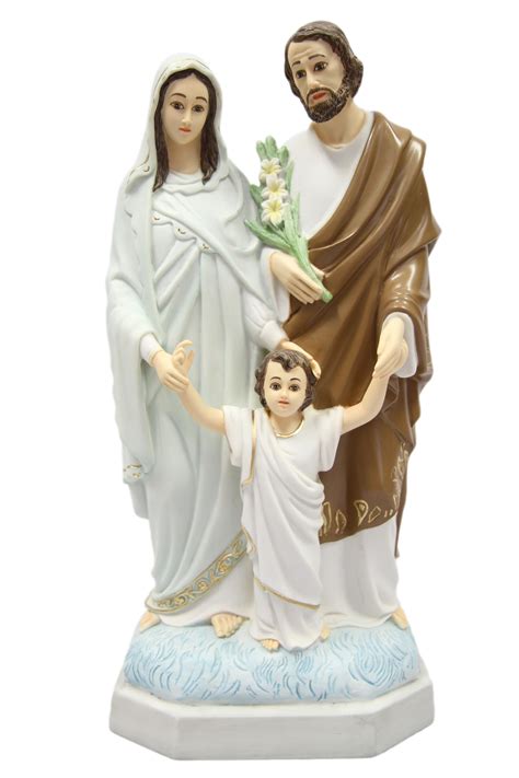 15 Inch Holy Family Catholic Statue of Joseph Mary Jesus Religious Fig – Shop Italian Statues