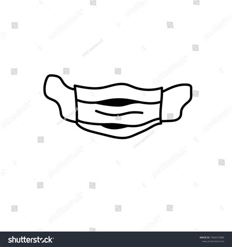 Surgical Mask Vector Illustration Image Stock Vector (Royalty Free) 1966610080 | Shutterstock