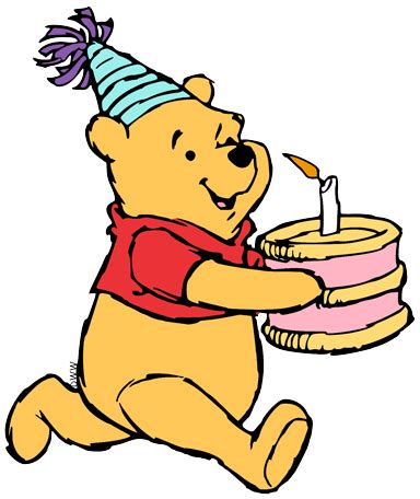 Disney Winnie The Pooh Birthday Clip Art