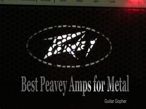 Best Peavey Amps for Metal - Spinditty