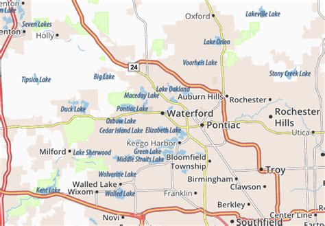 MICHELIN Waterford map - ViaMichelin