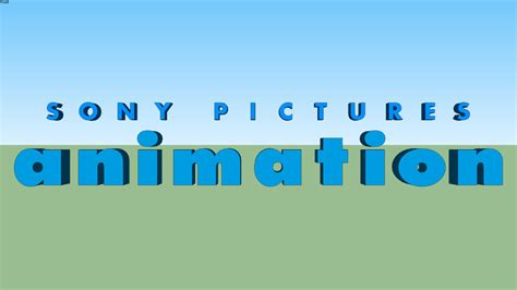 Sony Pictures Animation logo (2006-2011) | 3D Warehouse