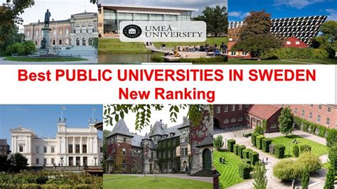 Best Public Universities in Sweden New Ranking | Stockholm University Ranking - YouTube