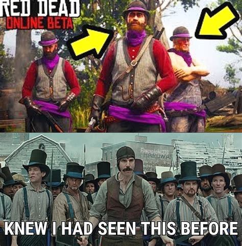 Red dead online = Gangs of New York - Meme by Firecrotch1279 :) Memedroid