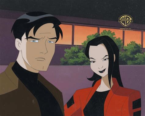 DC Comics Studio Artists - Batman Beyond Original Cel and Background ...