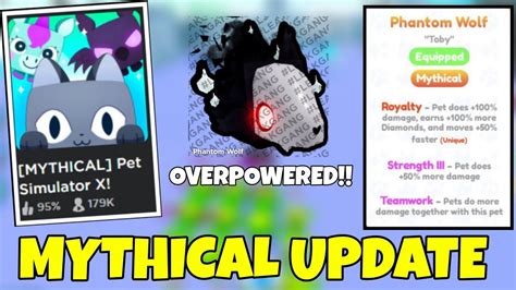 Pet Simulator X In Mythical pets fast How to get & Much More Update - DC News