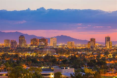 Phoenix Skyline at Sunset • Dan Sorensen