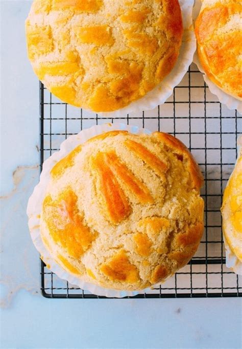 Pineapple Buns - A Chinese Bakery Classic - The Woks of Life