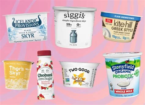 The 15 Healthiest Yogurts on Grocery Store Shelves