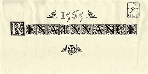 1565 Renaissance Font | Fontspring